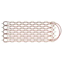 CW-90 méhsejtes, aktív betonos hőleadó felület, 913mm széles