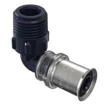 Tigris K5 csatlakozóidom KM könyök D25x3/4˝