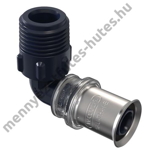 Tigris K5 csatlakozóidom KM könyök D25x1˝