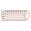 CW-90 méhsejtes, aktív betonos hőleadó felület 913x2170mm +5m