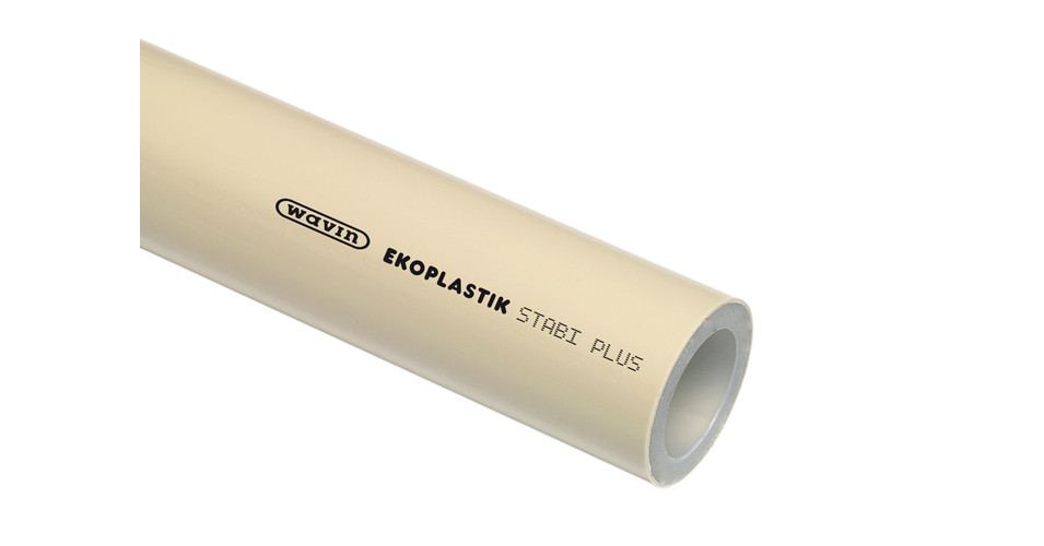 EKO PP-R Stabi Plus cso D16 PN20 L=4m - Ekoplastik PP-R, PP-RCT csovek ...